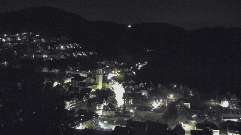 Dieses Bild zeigt eine Webcam-Aufnahme von Ottenhöfen, aufgenommen am Dienstag, den 13.10.2026 um 06:20 Uhr