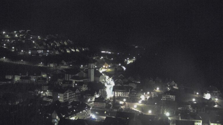 Dieses Bild zeigt eine Webcam-Aufnahme von Ottenhöfen, aufgenommen am Montag, den 16.02.2026 um 03:00 Uhr