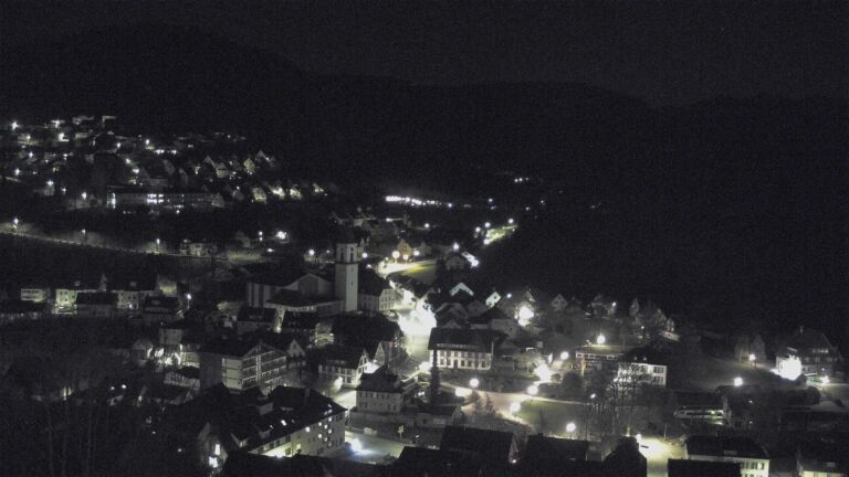 Dieses Bild zeigt eine Webcam-Aufnahme von Ottenhöfen, aufgenommen am Mittwoch, den 08.04.2026 um 00:00 Uhr