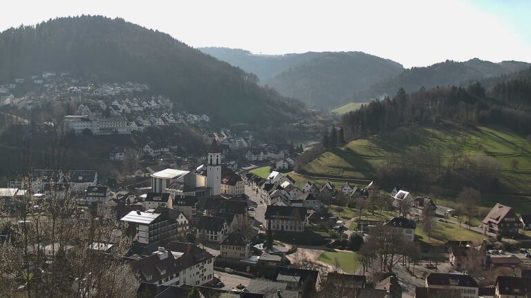 Dieses Bild zeigt eine Webcam-Aufnahme von Ottenhöfen, aufgenommen am Mittwoch, den 04.03.2026 um 10:10 Uhr