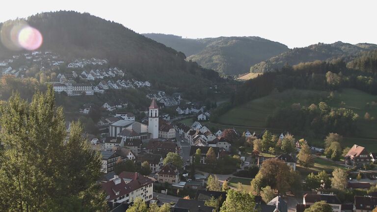 Dieses Bild zeigt eine Webcam-Aufnahme von Ottenhöfen, aufgenommen am Dienstag, den 06.10.2026 um 09:00 Uhr
