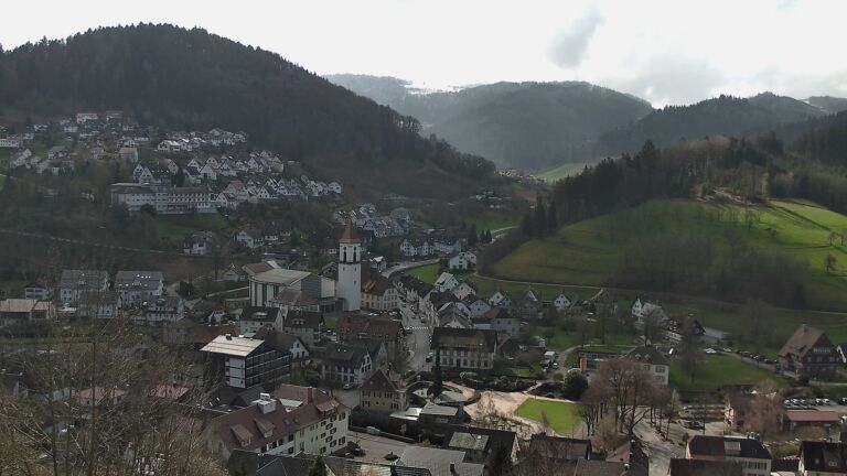 Dieses Bild zeigt eine Webcam-Aufnahme von Ottenhöfen, aufgenommen am Sonntag, den 29.03.2026 um 11:20 Uhr