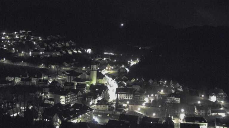 Dieses Bild zeigt eine Webcam-Aufnahme von Ottenhöfen, aufgenommen am Donnerstag, den 19.02.2026 um 05:50 Uhr