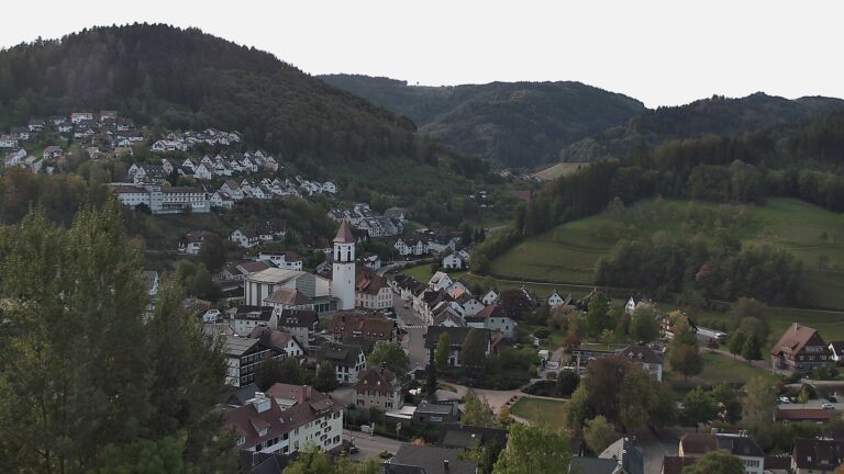 Dieses Bild zeigt eine Webcam-Aufnahme von Ottenhöfen, aufgenommen am Mittwoch, den 07.10.2026 um 09:10 Uhr