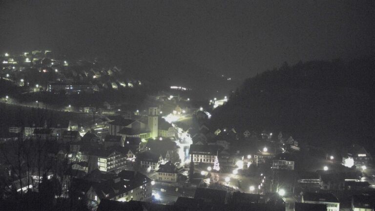 Dieses Bild zeigt eine Webcam-Aufnahme von Ottenhöfen, aufgenommen am Samstag, den 10.01.2026 um 05:30 Uhr