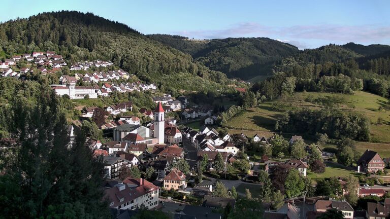 Dieses Bild zeigt eine Webcam-Aufnahme von Ottenhöfen, aufgenommen am Donnerstag, den 02.07.2026 um 20:00 Uhr