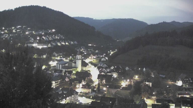Dieses Bild zeigt eine Webcam-Aufnahme von Ottenhöfen, aufgenommen am Dienstag, den 20.10.2026 um 07:10 Uhr