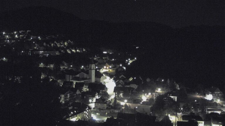 Dieses Bild zeigt eine Webcam-Aufnahme von Ottenhöfen, aufgenommen am Mittwoch, den 22.07.2026 um 03:30 Uhr