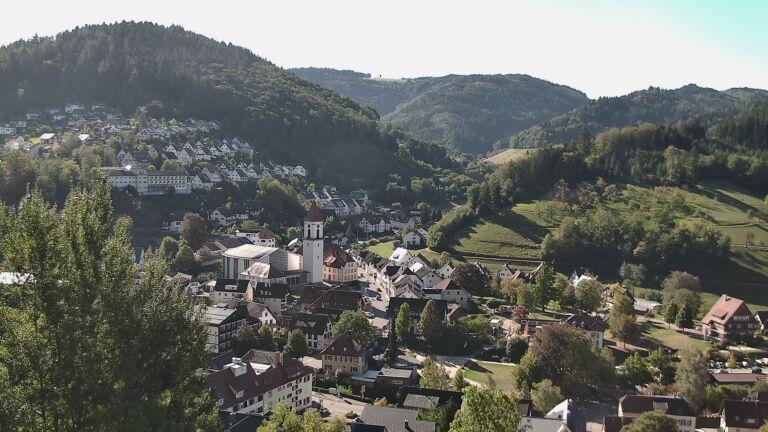 Dieses Bild zeigt eine Webcam-Aufnahme von Ottenhöfen, aufgenommen am Freitag, den 25.09.2026 um 10:30 Uhr