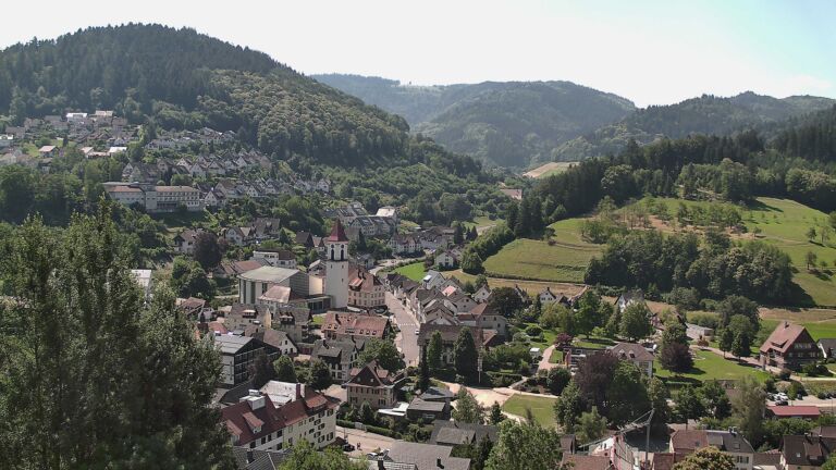 Dieses Bild zeigt eine Webcam-Aufnahme von Ottenhöfen, aufgenommen am Mittwoch, den 24.06.2026 um 11:20 Uhr