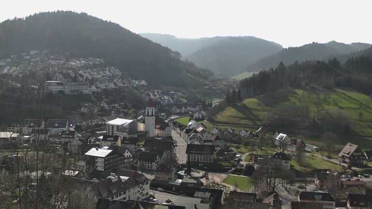 Dieses Bild zeigt eine Webcam-Aufnahme von Ottenhöfen, aufgenommen am Dienstag, den 10.03.2026 um 10:30 Uhr