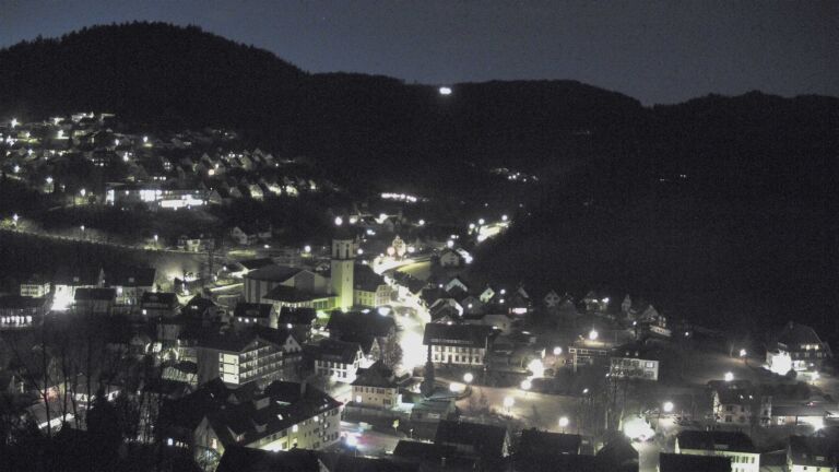 Dieses Bild zeigt eine Webcam-Aufnahme von Ottenhöfen, aufgenommen am Dienstag, den 27.01.2026 um 06:50 Uhr