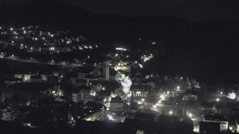 Dieses Bild zeigt eine Webcam-Aufnahme von Ottenhöfen, aufgenommen am Mittwoch, den 17.12.2025 um 03:00 Uhr