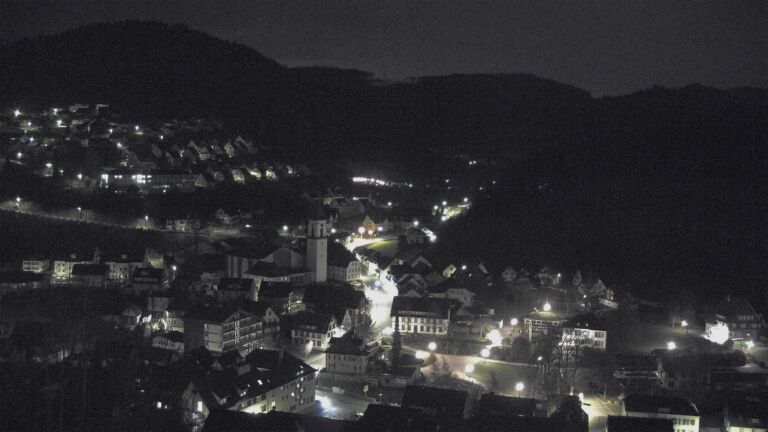 Dieses Bild zeigt eine Webcam-Aufnahme von Ottenhöfen, aufgenommen am Mittwoch, den 01.04.2026 um 03:00 Uhr