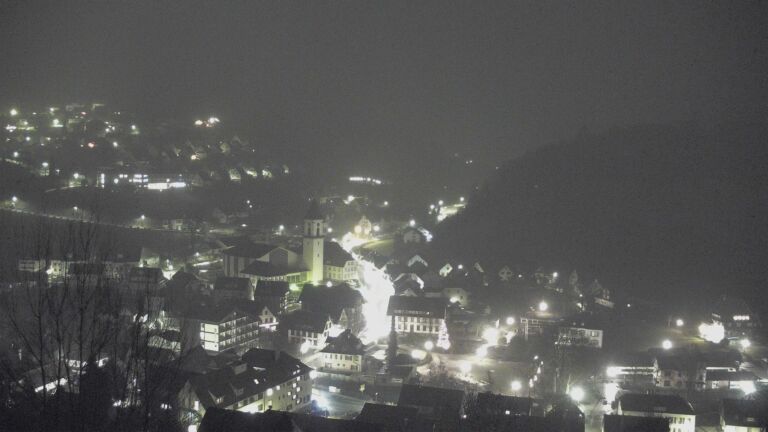 Dieses Bild zeigt eine Webcam-Aufnahme von Ottenhöfen, aufgenommen am Samstag, den 10.01.2026 um 07:10 Uhr
