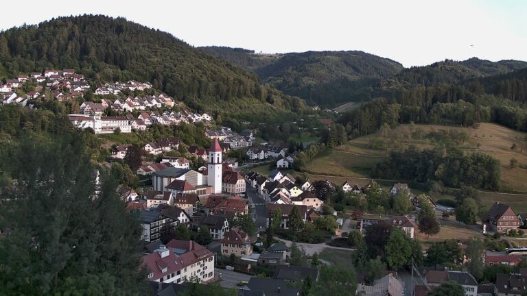 Dieses Bild zeigt eine Webcam-Aufnahme von Ottenhöfen, aufgenommen am Montag, den 20.07.2026 um 20:20 Uhr
