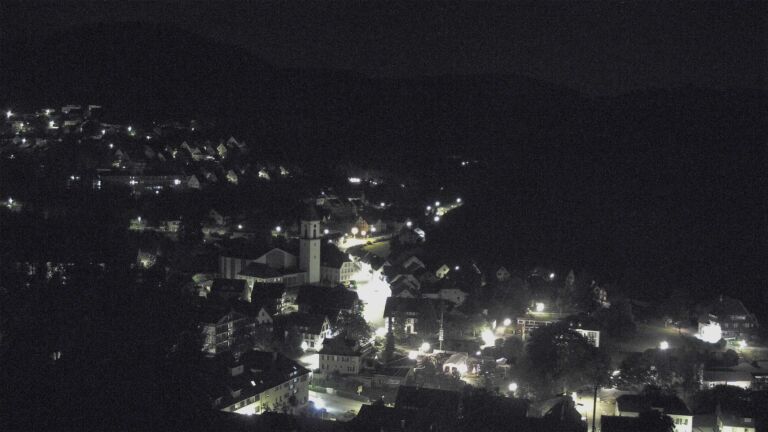 Dieses Bild zeigt eine Webcam-Aufnahme von Ottenhöfen, aufgenommen am Montag, den 22.06.2026 um 01:30 Uhr