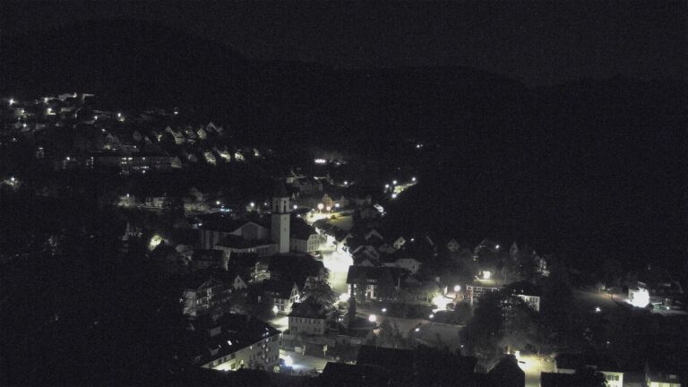 Dieses Bild zeigt eine Webcam-Aufnahme von Ottenhöfen, aufgenommen am Dienstag, den 06.10.2026 um 03:00 Uhr