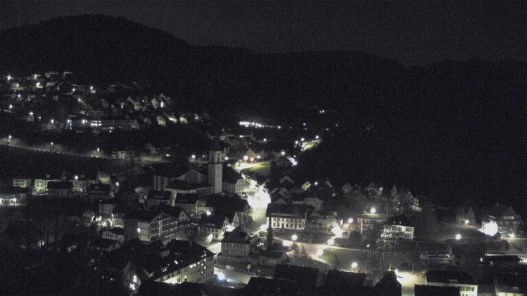 Dieses Bild zeigt eine Webcam-Aufnahme von Ottenhöfen, aufgenommen am Donnerstag, den 09.04.2026 um 03:30 Uhr