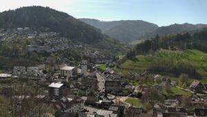 Dieses Bild zeigt eine Webcam-Aufnahme von Ottenhöfen, aufgenommen am Samstag, den 11.04.2026 um 11:50 Uhr