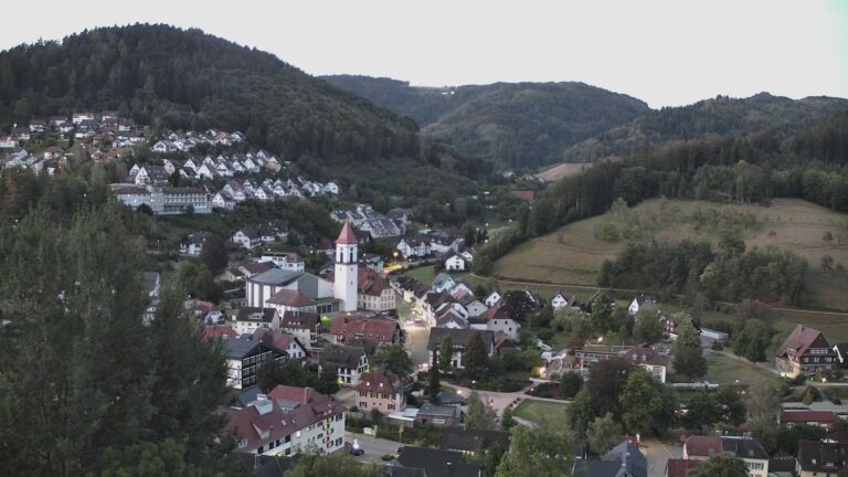 Dieses Bild zeigt eine Webcam-Aufnahme von Ottenhöfen, aufgenommen am Donnerstag, den 03.09.2026 um 06:20 Uhr