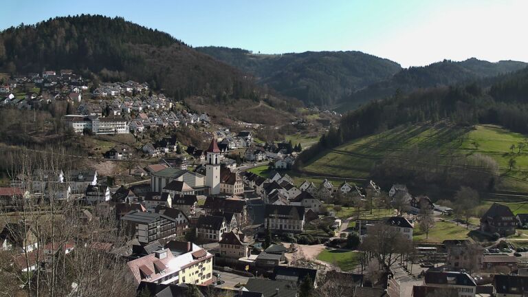 Dieses Bild zeigt eine Webcam-Aufnahme von Ottenhöfen, aufgenommen am Montag, den 02.03.2026 um 14:40 Uhr