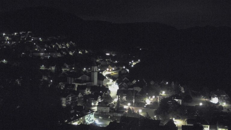 Dieses Bild zeigt eine Webcam-Aufnahme von Ottenhöfen, aufgenommen am Donnerstag, den 04.06.2026 um 02:30 Uhr
