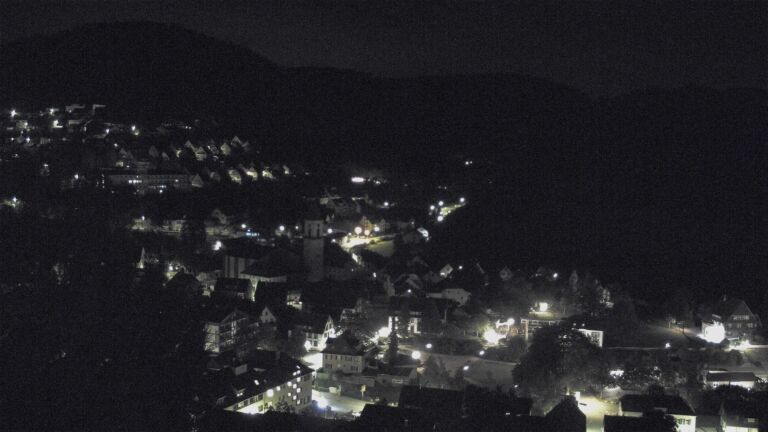 Dieses Bild zeigt eine Webcam-Aufnahme von Ottenhöfen, aufgenommen am Donnerstag, den 10.09.2026 um 04:00 Uhr
