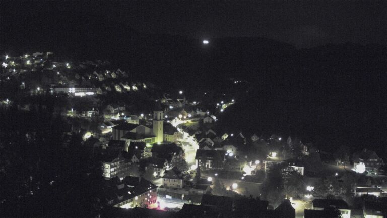 Dieses Bild zeigt eine Webcam-Aufnahme von Ottenhöfen, aufgenommen am Samstag, den 24.10.2026 um 06:40 Uhr