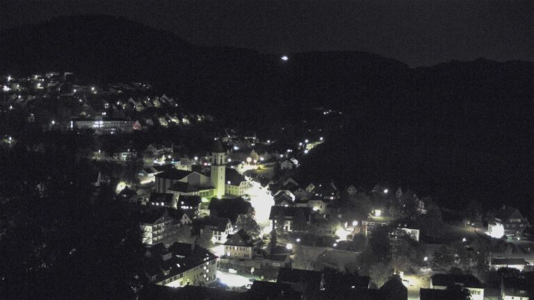 Dieses Bild zeigt eine Webcam-Aufnahme von Ottenhöfen, aufgenommen am Freitag, den 23.10.2026 um 06:20 Uhr