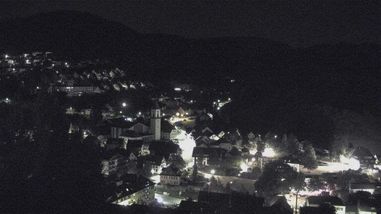 Dieses Bild zeigt eine Webcam-Aufnahme von Ottenhöfen, aufgenommen am Samstag, den 25.07.2026 um 02:30 Uhr