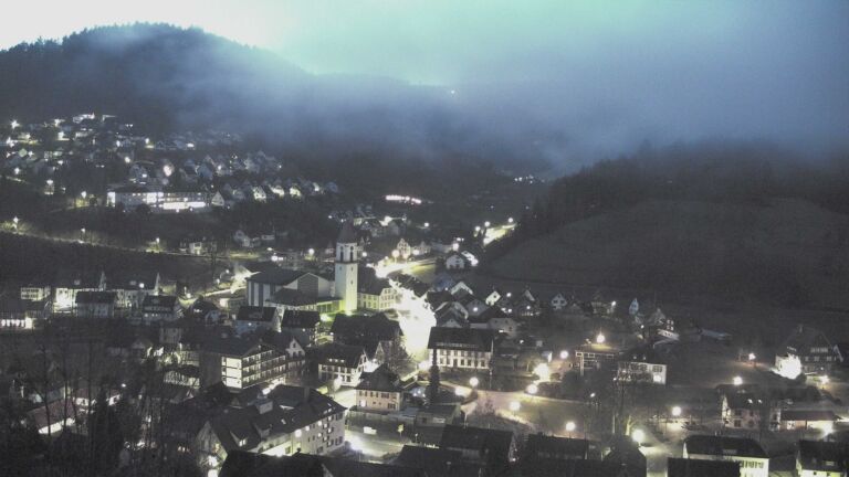 Dieses Bild zeigt eine Webcam-Aufnahme von Ottenhöfen, aufgenommen am Donnerstag, den 05.02.2026 um 07:00 Uhr