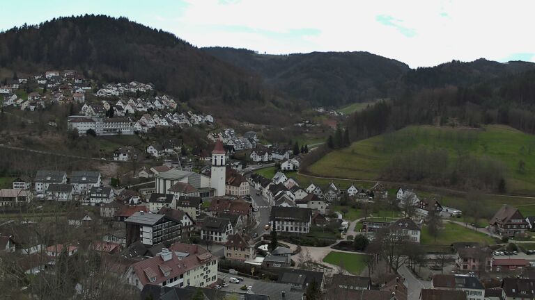 Dieses Bild zeigt eine Webcam-Aufnahme von Ottenhöfen, aufgenommen am Freitag, den 13.03.2026 um 11:40 Uhr