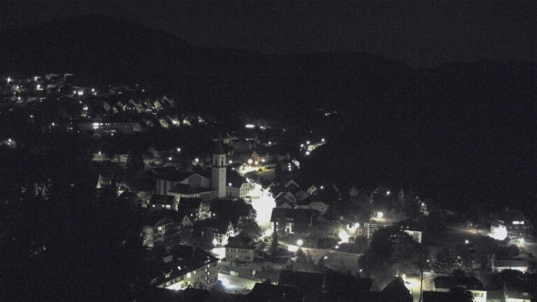 Dieses Bild zeigt eine Webcam-Aufnahme von Ottenhöfen, aufgenommen am Mittwoch, den 05.08.2026 um 00:00 Uhr