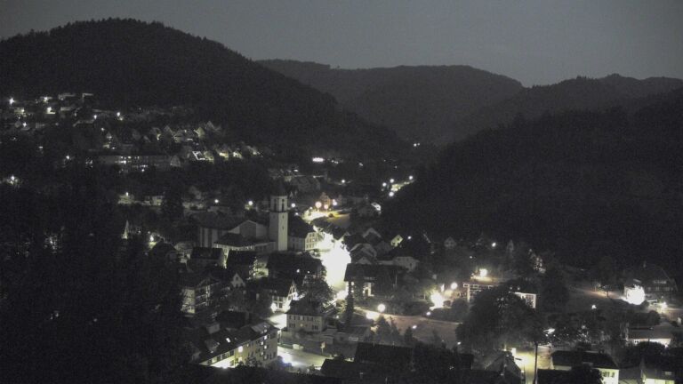 Dieses Bild zeigt eine Webcam-Aufnahme von Ottenhöfen, aufgenommen am Freitag, den 31.07.2026 um 02:30 Uhr