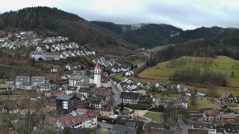 Dieses Bild zeigt eine Webcam-Aufnahme von Ottenhöfen, aufgenommen am Mittwoch, den 11.02.2026 um 11:20 Uhr