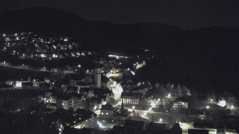 Dieses Bild zeigt eine Webcam-Aufnahme von Ottenhöfen, aufgenommen am Freitag, den 10.04.2026 um 00:00 Uhr