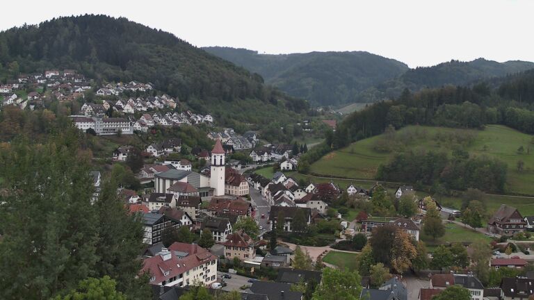 Dieses Bild zeigt eine Webcam-Aufnahme von Ottenhöfen, aufgenommen am Dienstag, den 20.10.2026 um 09:20 Uhr
