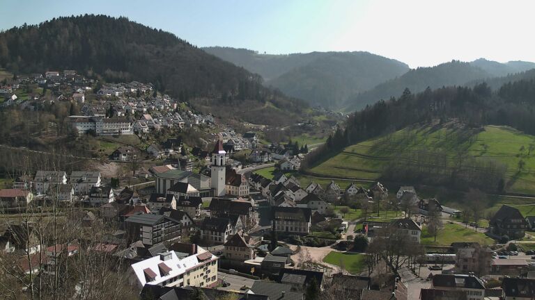 Dieses Bild zeigt eine Webcam-Aufnahme von Ottenhöfen, aufgenommen am Freitag, den 20.03.2026 um 14:10 Uhr