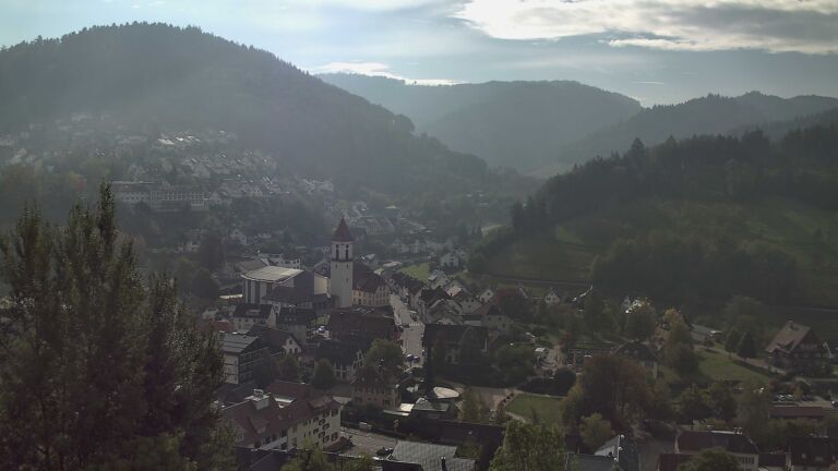 Dieses Bild zeigt eine Webcam-Aufnahme von Ottenhöfen, aufgenommen am Dienstag, den 20.10.2026 um 11:40 Uhr