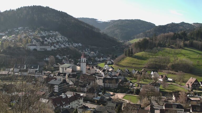 Dieses Bild zeigt eine Webcam-Aufnahme von Ottenhöfen, aufgenommen am Donnerstag, den 02.04.2026 um 09:40 Uhr