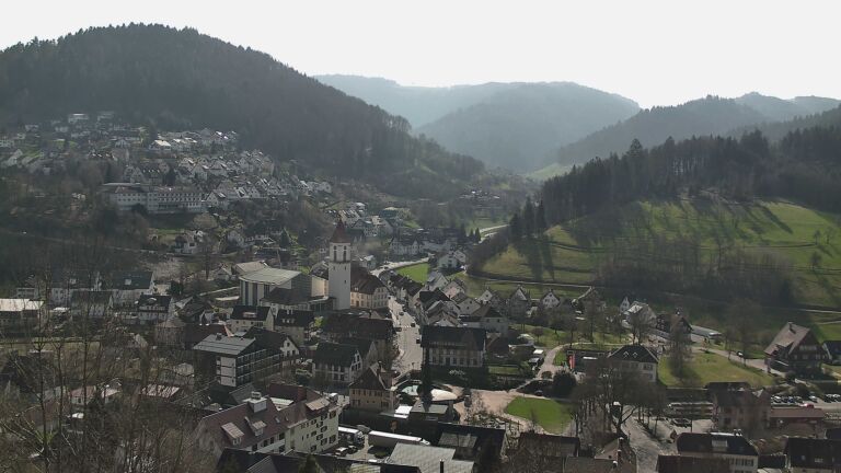 Dieses Bild zeigt eine Webcam-Aufnahme von Ottenhöfen, aufgenommen am Dienstag, den 10.03.2026 um 11:40 Uhr