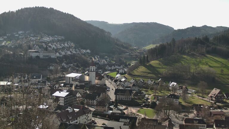 Dieses Bild zeigt eine Webcam-Aufnahme von Ottenhöfen, aufgenommen am Donnerstag, den 05.03.2026 um 10:20 Uhr