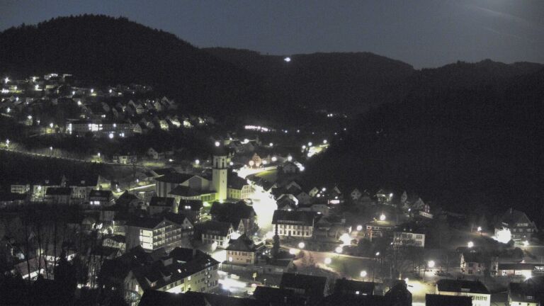 Dieses Bild zeigt eine Webcam-Aufnahme von Ottenhöfen, aufgenommen am Dienstag, den 10.03.2026 um 05:50 Uhr