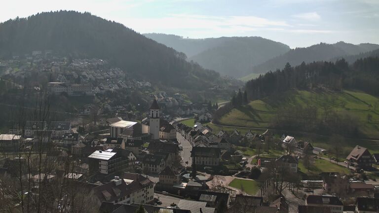 Dieses Bild zeigt eine Webcam-Aufnahme von Ottenhöfen, aufgenommen am Donnerstag, den 19.03.2026 um 10:40 Uhr