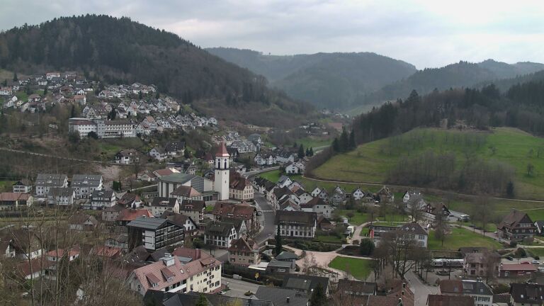 Dieses Bild zeigt eine Webcam-Aufnahme von Ottenhöfen, aufgenommen am Montag, den 23.03.2026 um 14:30 Uhr