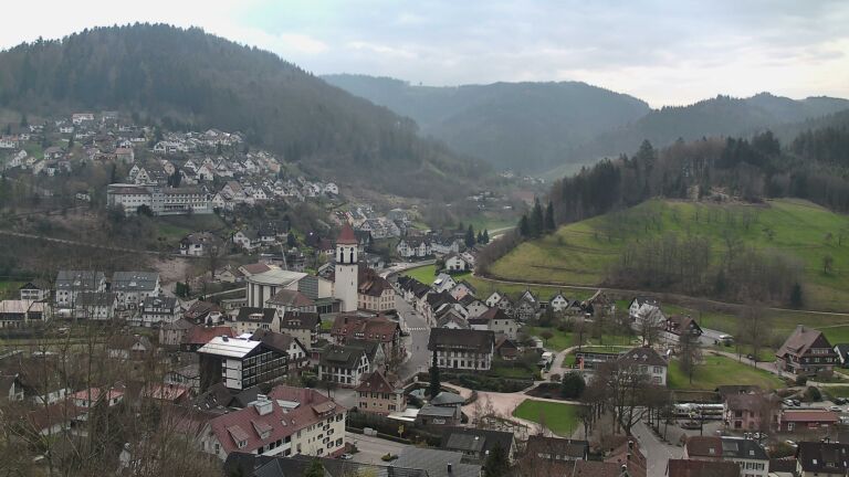 Dieses Bild zeigt eine Webcam-Aufnahme von Ottenhöfen, aufgenommen am Montag, den 23.03.2026 um 10:40 Uhr