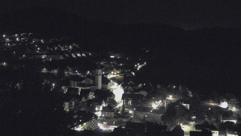 Dieses Bild zeigt eine Webcam-Aufnahme von Ottenhöfen, aufgenommen am Donnerstag, den 20.08.2026 um 03:00 Uhr