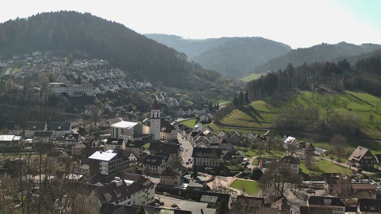 Dieses Bild zeigt eine Webcam-Aufnahme von Ottenhöfen, aufgenommen am Freitag, den 20.03.2026 um 10:40 Uhr