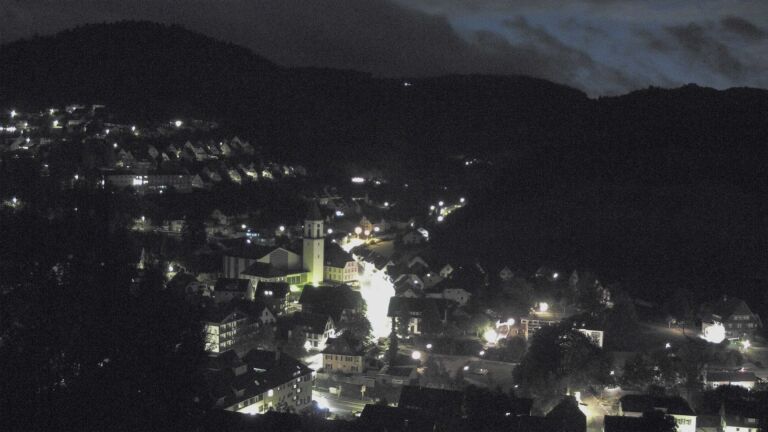 Dieses Bild zeigt eine Webcam-Aufnahme von Ottenhöfen, aufgenommen am Montag, den 31.08.2026 um 05:40 Uhr